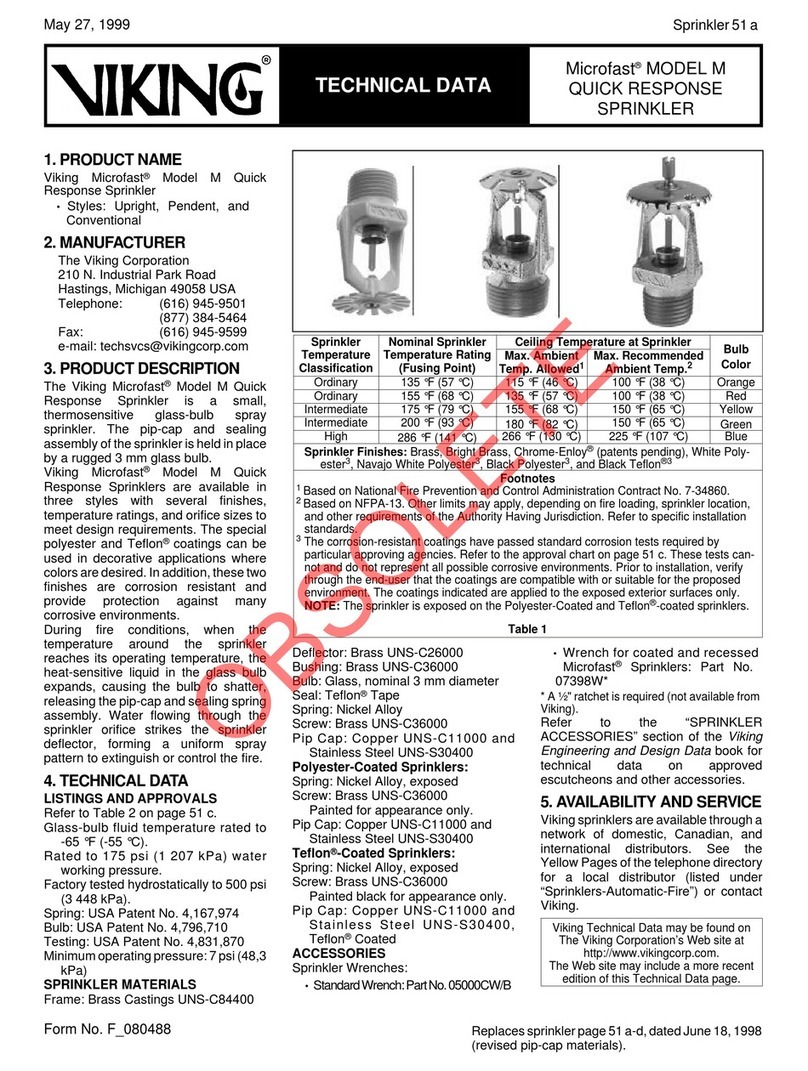 Viking Microfast M Instruction manual