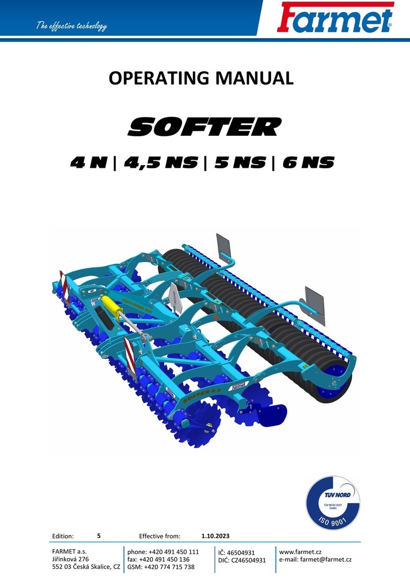 Farmet SOFTER 4 N User manual
