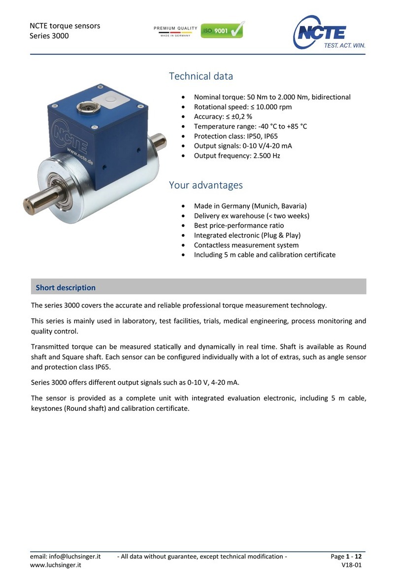 NCTE 3000 Series manual