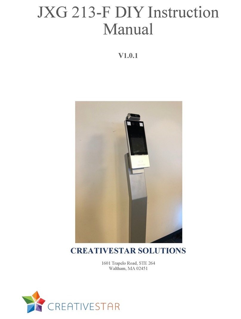 CreativeStar JXG-213-F instruction manual