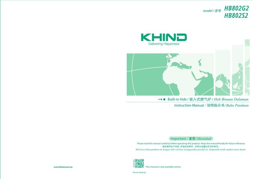 KHIND HB802G2 User manual