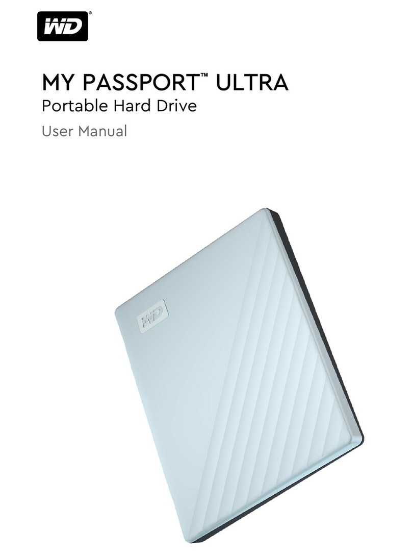 Western Digital WDBFTM0040BBL User manual
