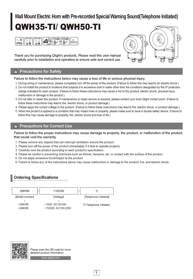 Qlightec QWH35-TI quick start guide