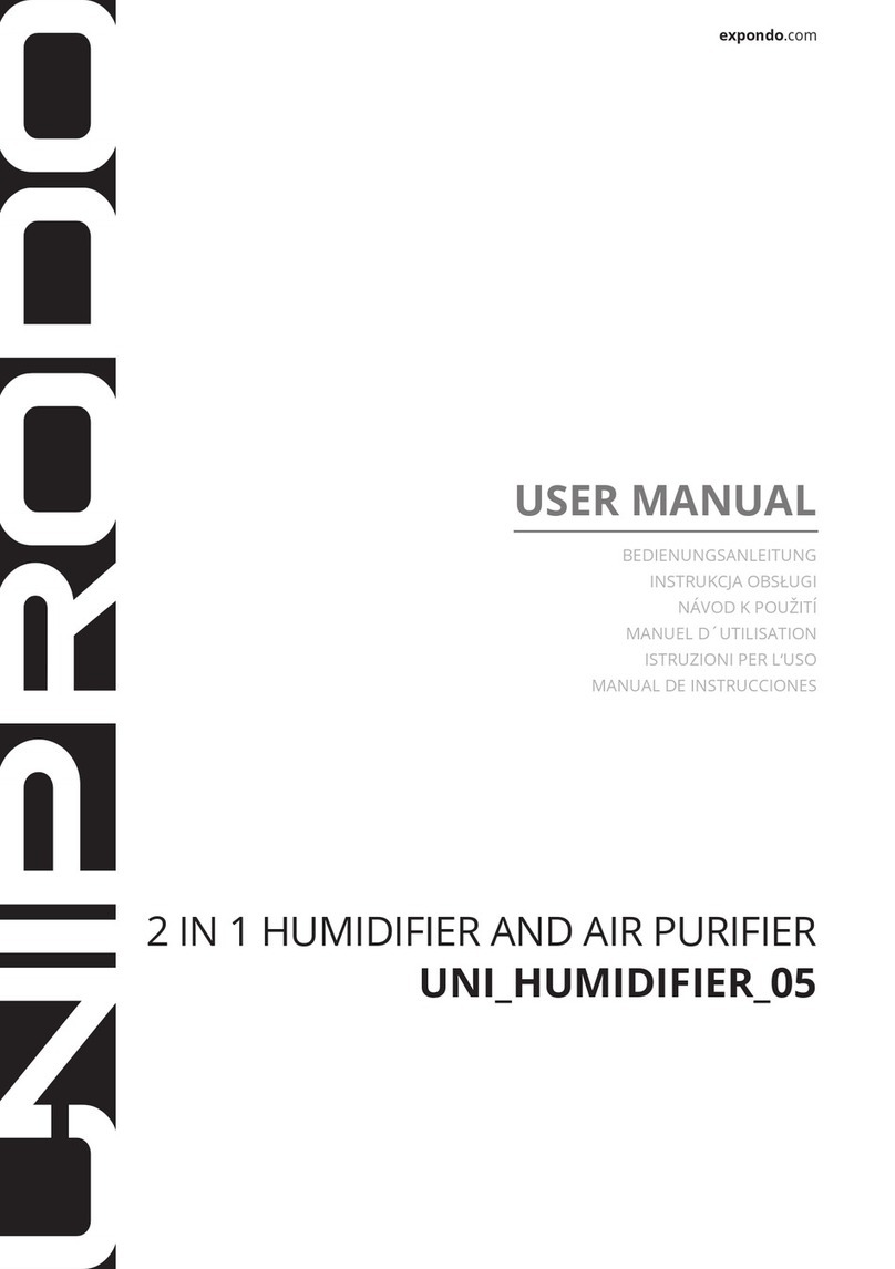 UNIPRODO UNI-HUMIDIFIER-05 User manual