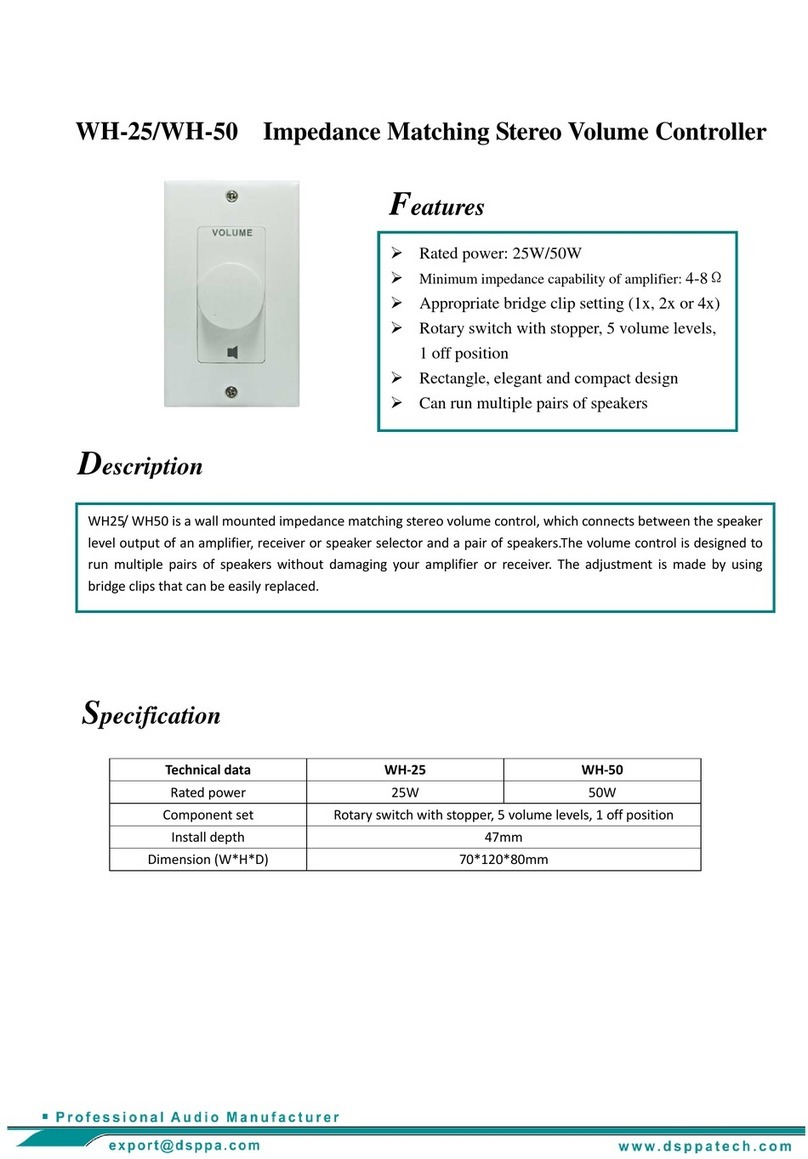 DSPPA WH-25 User manual