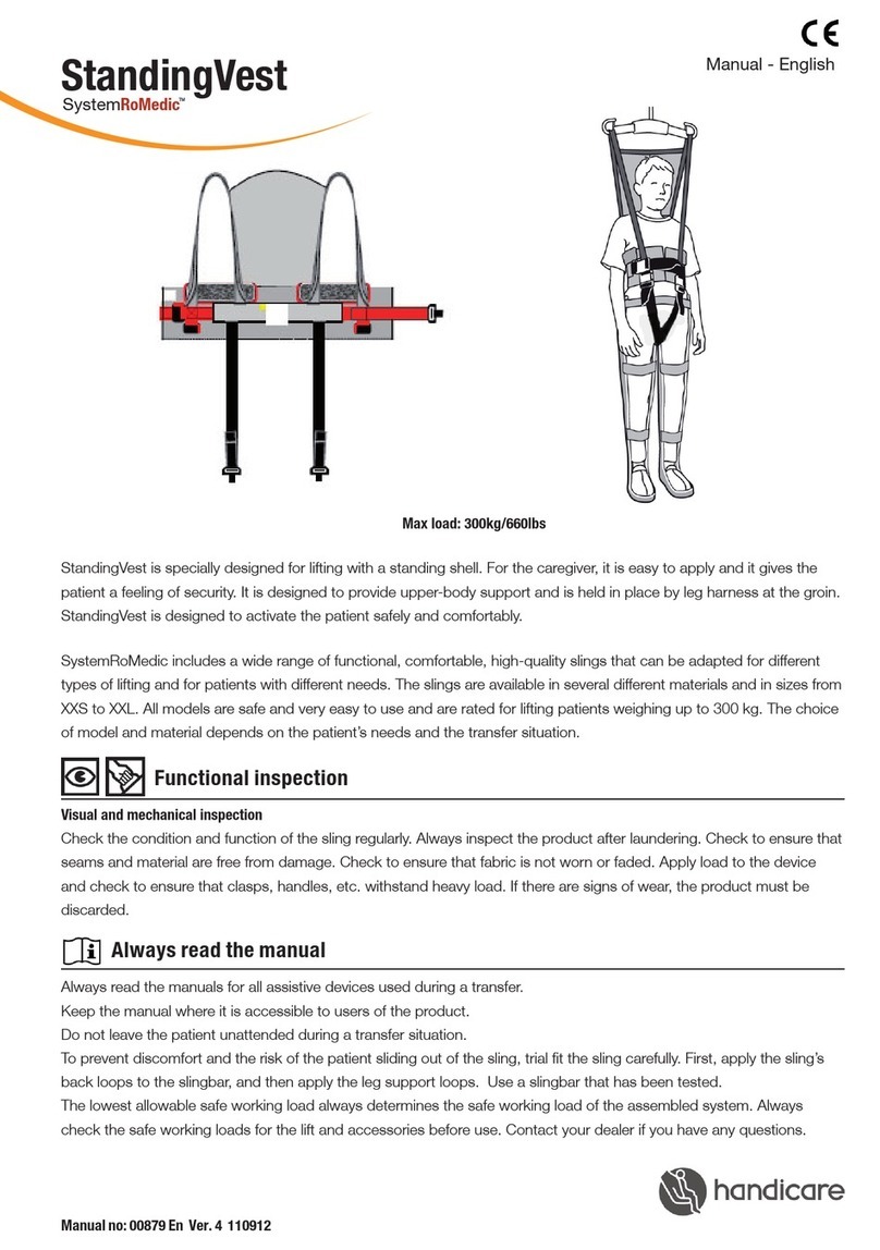 SystemRoMedic StandingVest User manual