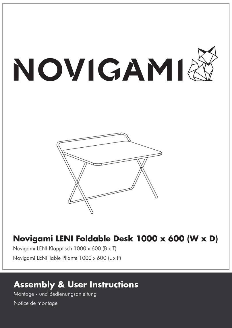 NOVIGAMI LENI Assembly & user instructions