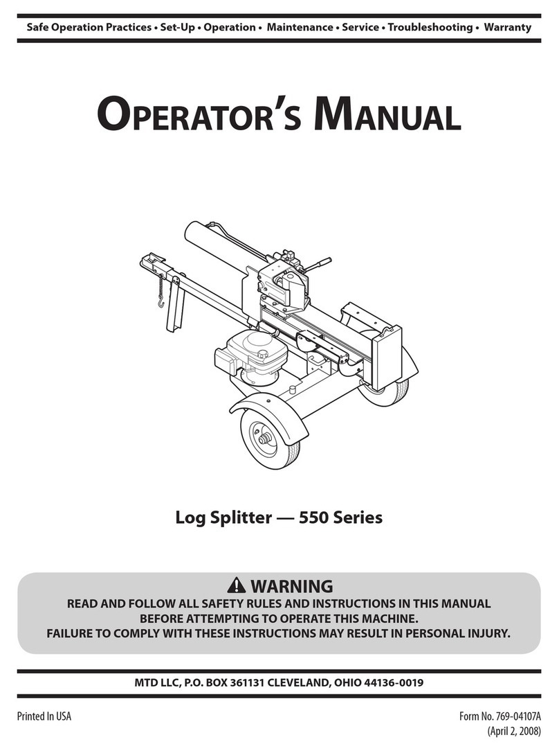 MTD 24BF550E229 User manual