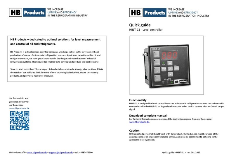 HB Products HBLT-C1 quick guide