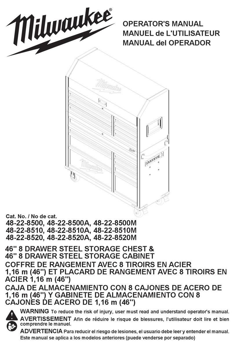 Milwaukee 48-22-8500 Operator's manual