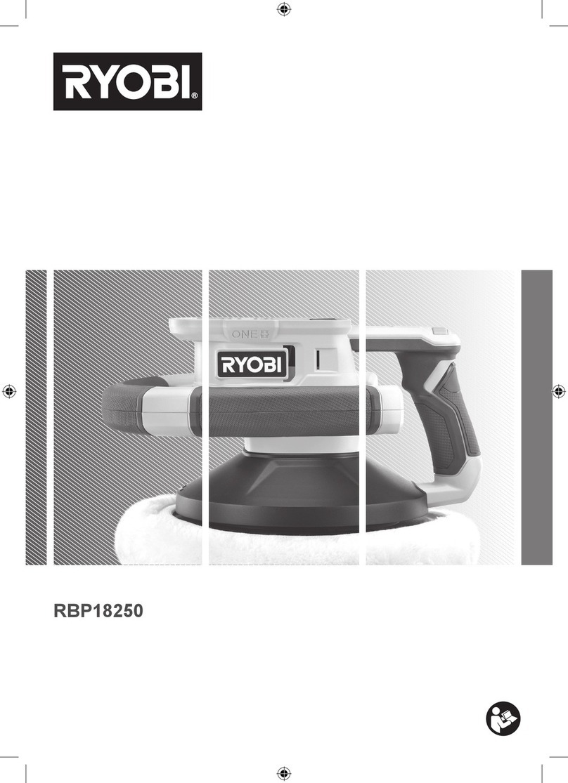 Ryobi RBP18250 manual