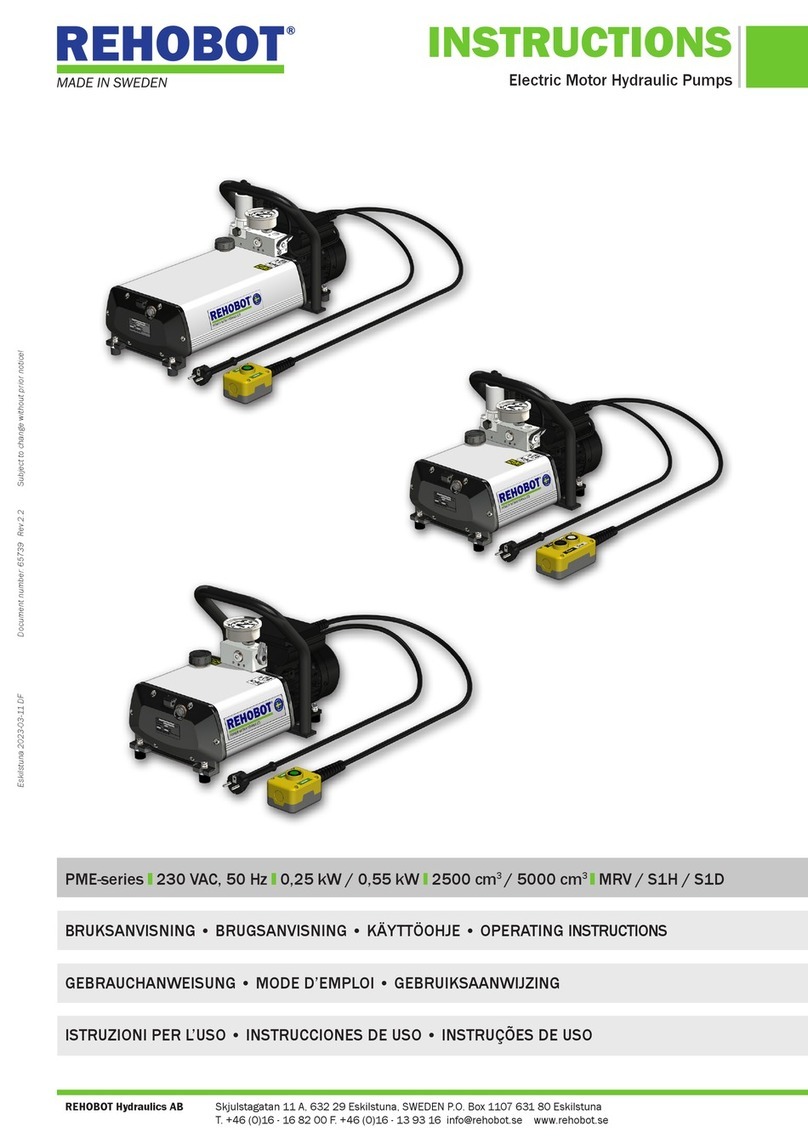 REHOBOT PME Series instructions
