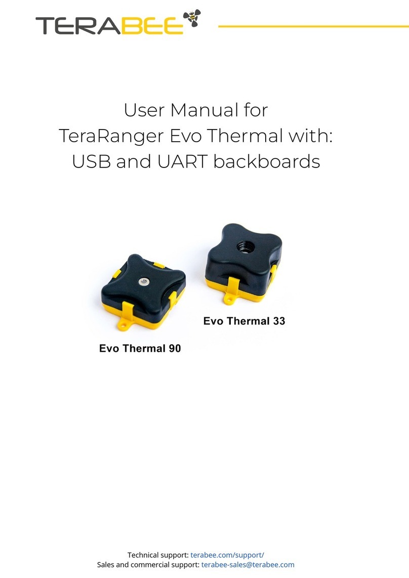 TeraBee TeraRanger Evo Thermal 90 user manual