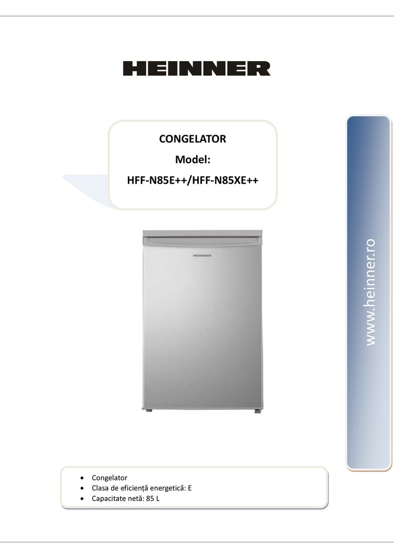 Heinner HFF-N85E++ User manual Heinner HFF-N85E++ User manual
