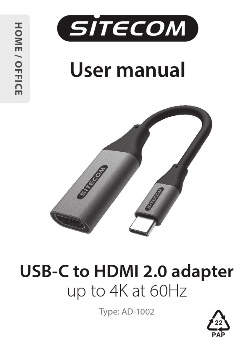 Sitecom AD-1002 User manual