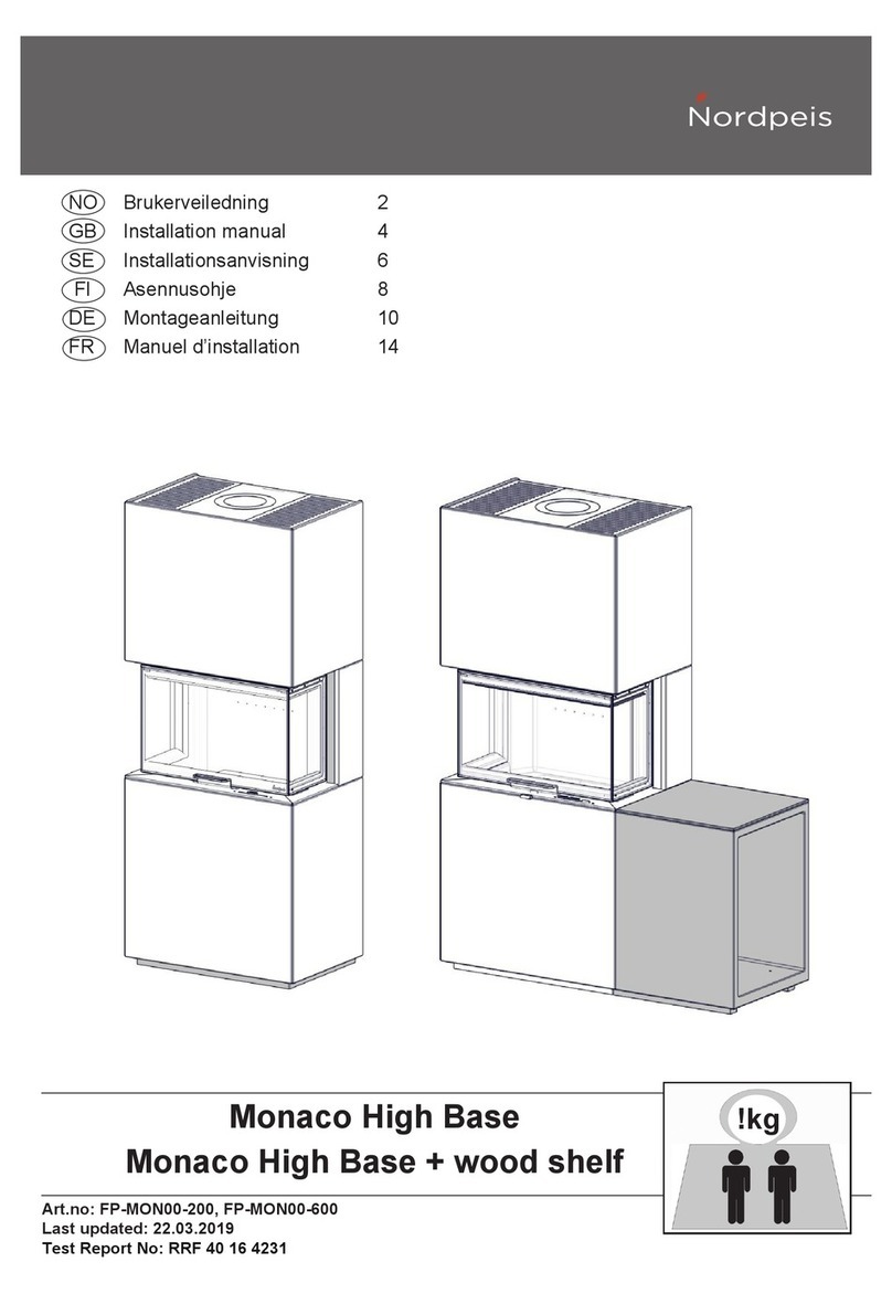 Nordpeis Monaco High Base User manual