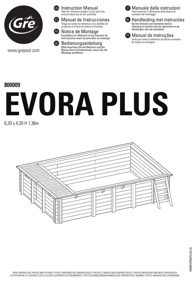 GRE EVORA PLUS 800009 User manual