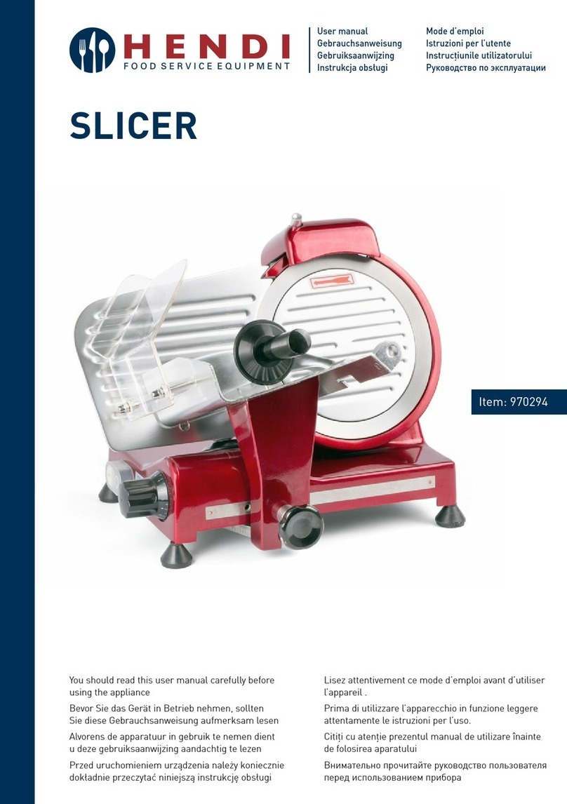 Hendi 970294 user manual