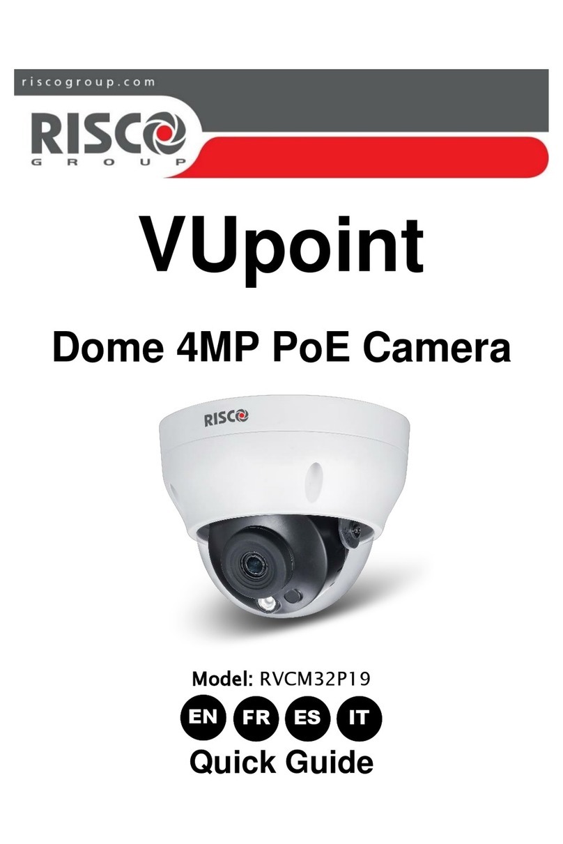 Risco VUpoint RVCM32P19 User manual