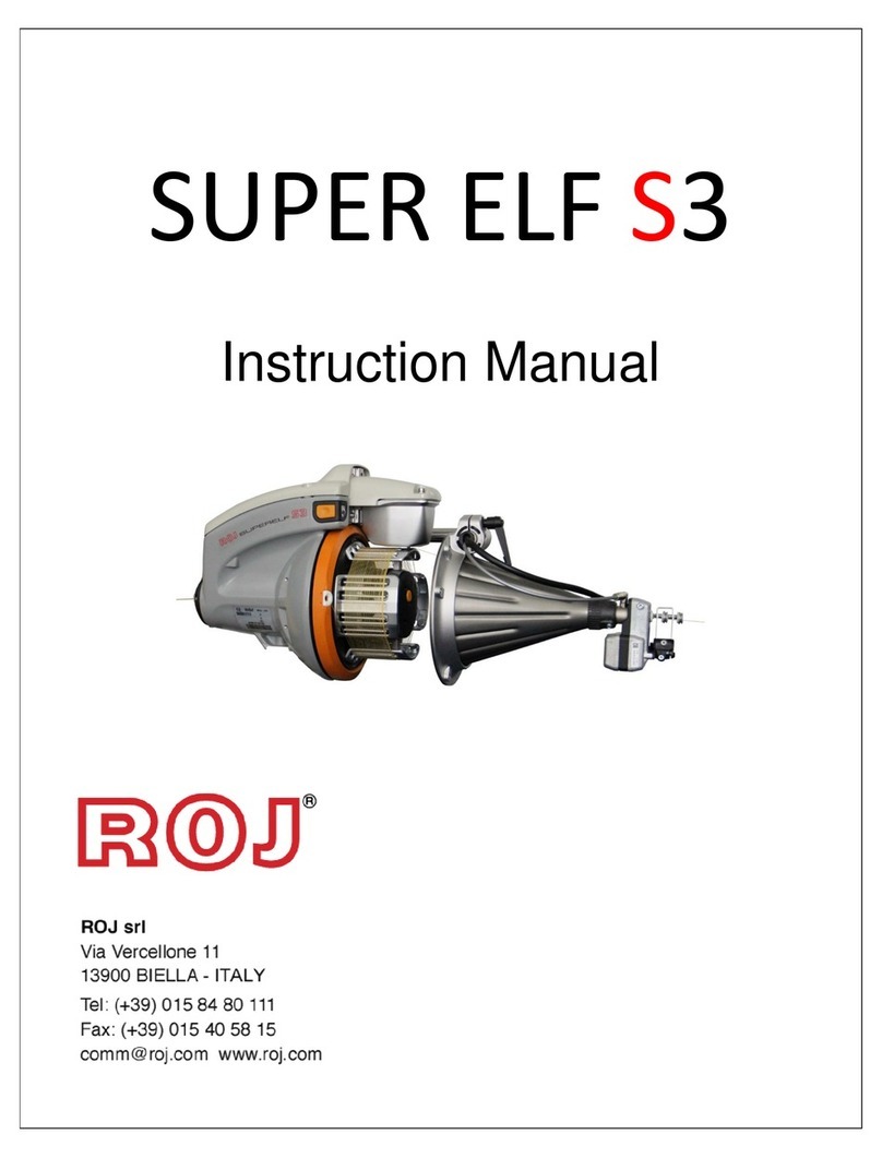 ROJ SUPER ELF S3 instruction manual