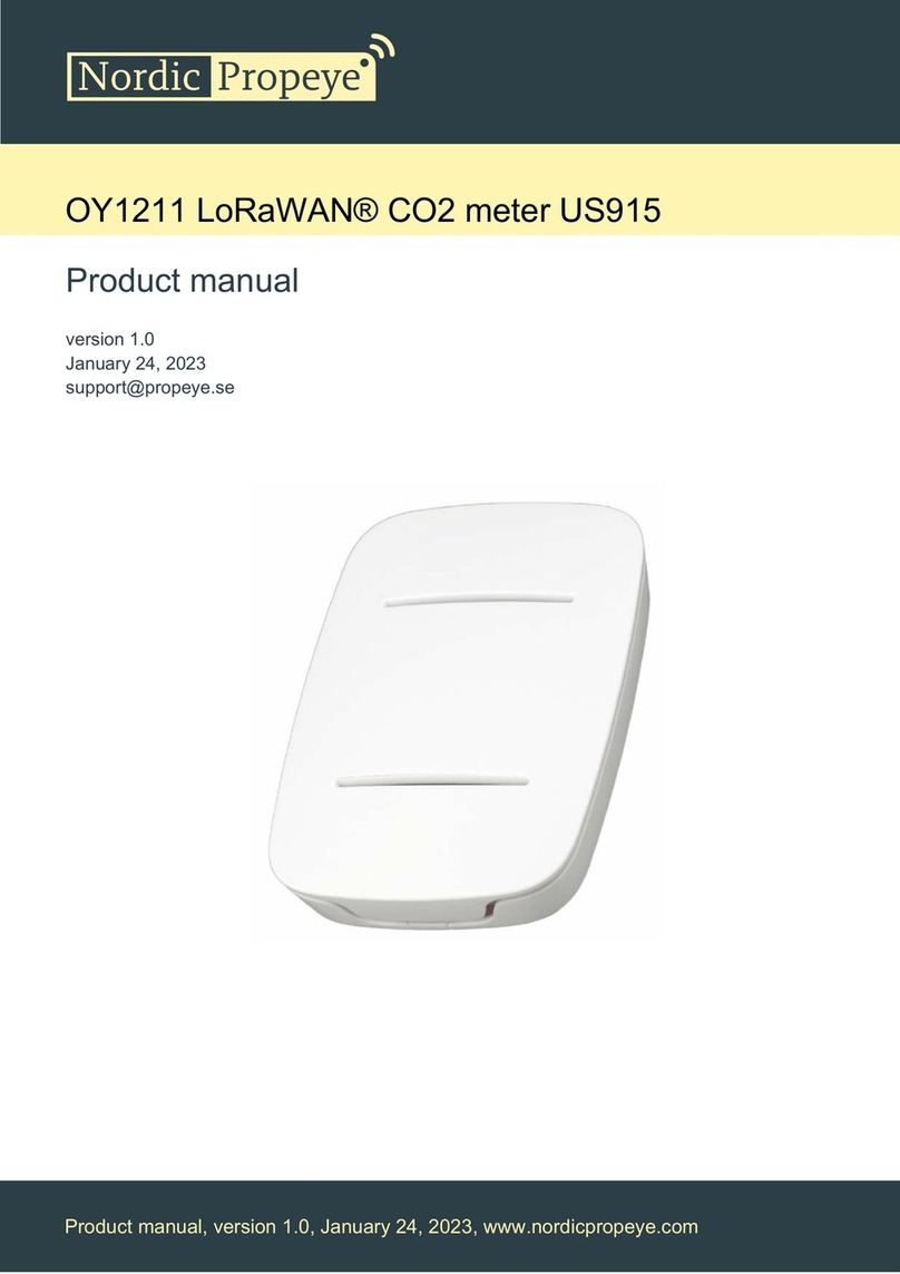 Nordic Propeye OY1211 product manual
