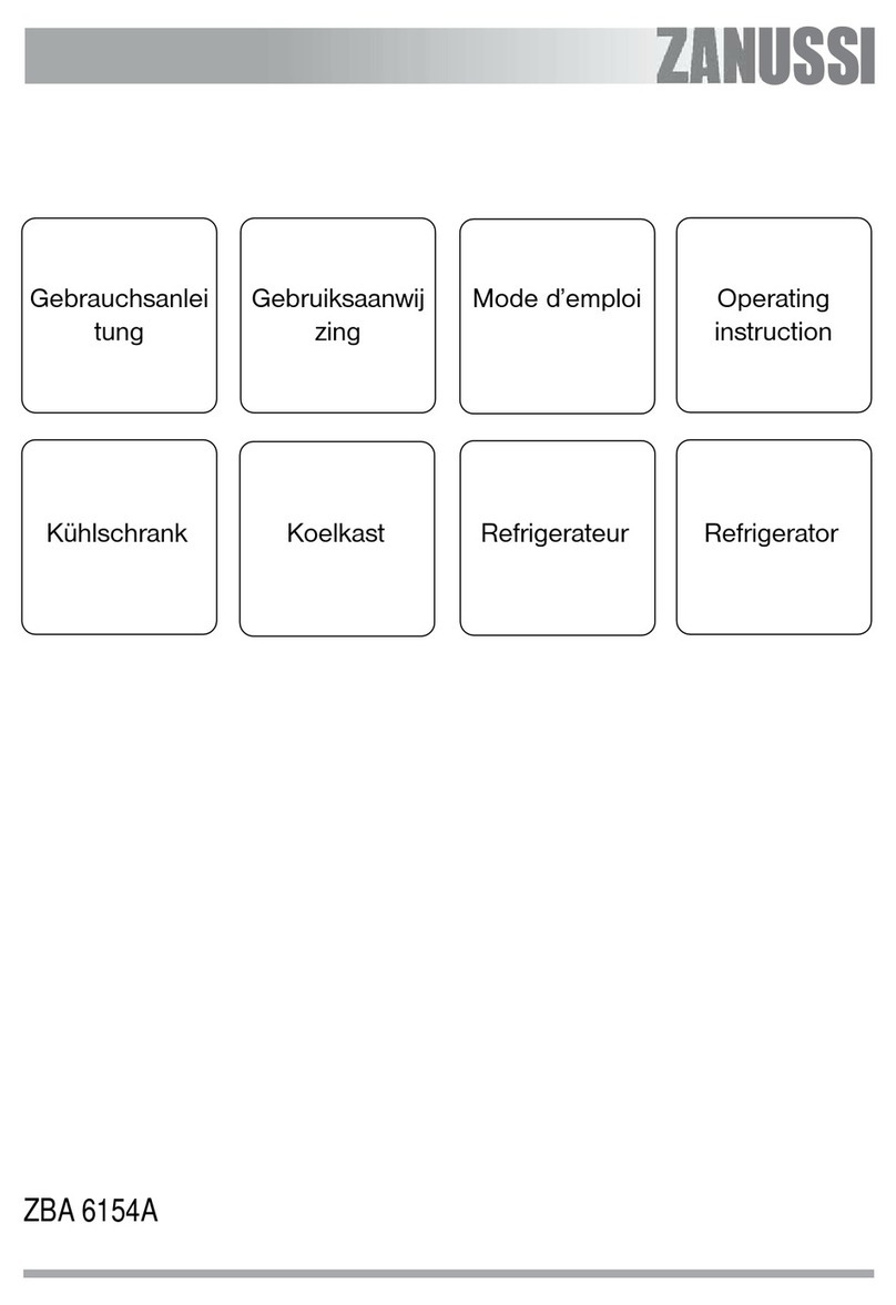 Zanussi ZBA 6154A User manual Zanussi ZBA 6154A User manual