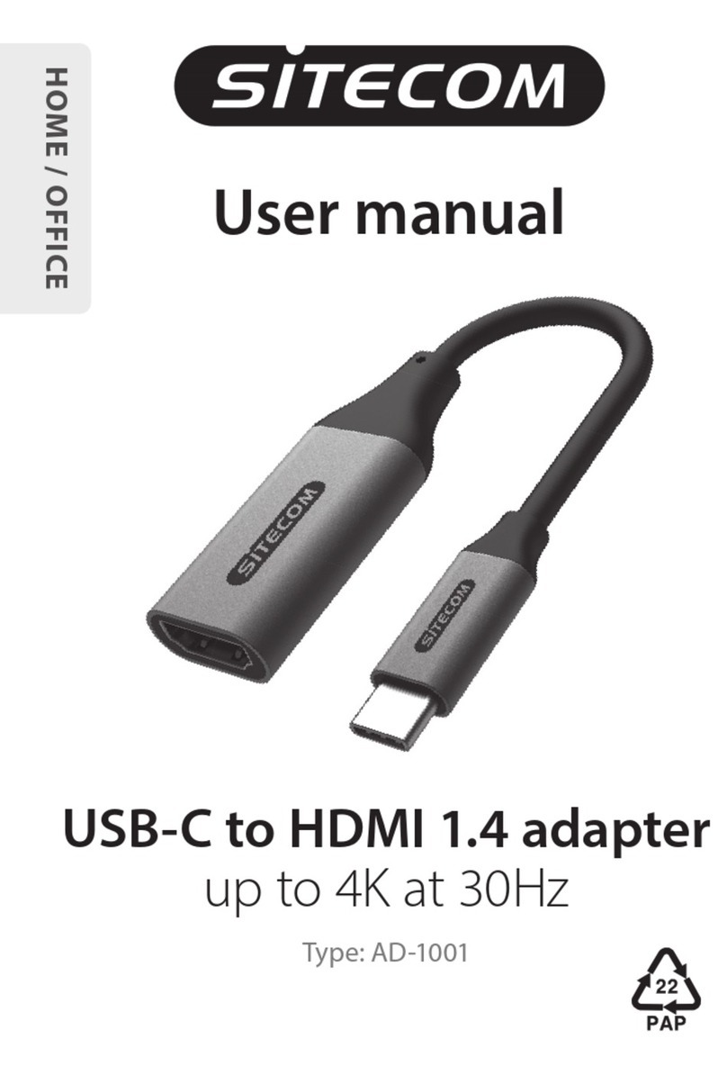 Sitecom AD-1001 user manual