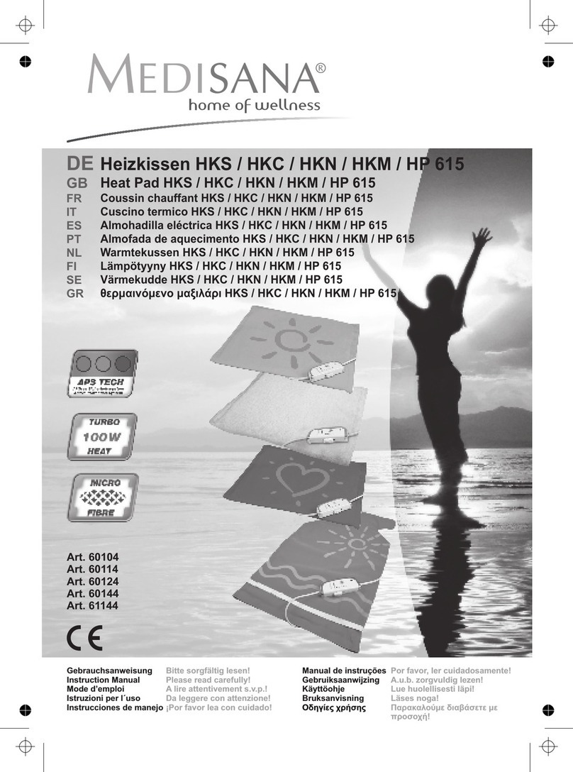 Medisana HKC instruction manual