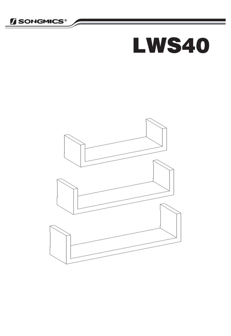 Songmics LWS40 Assembly instructions