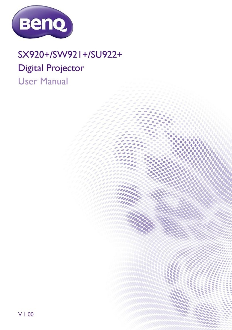 BenQ SX920+ User manual
