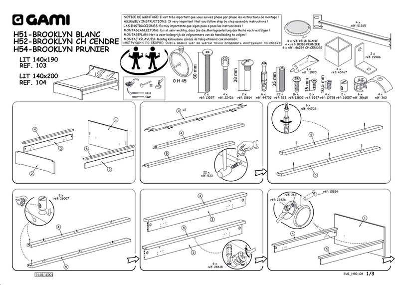 Gami GALAXY 103 User manual