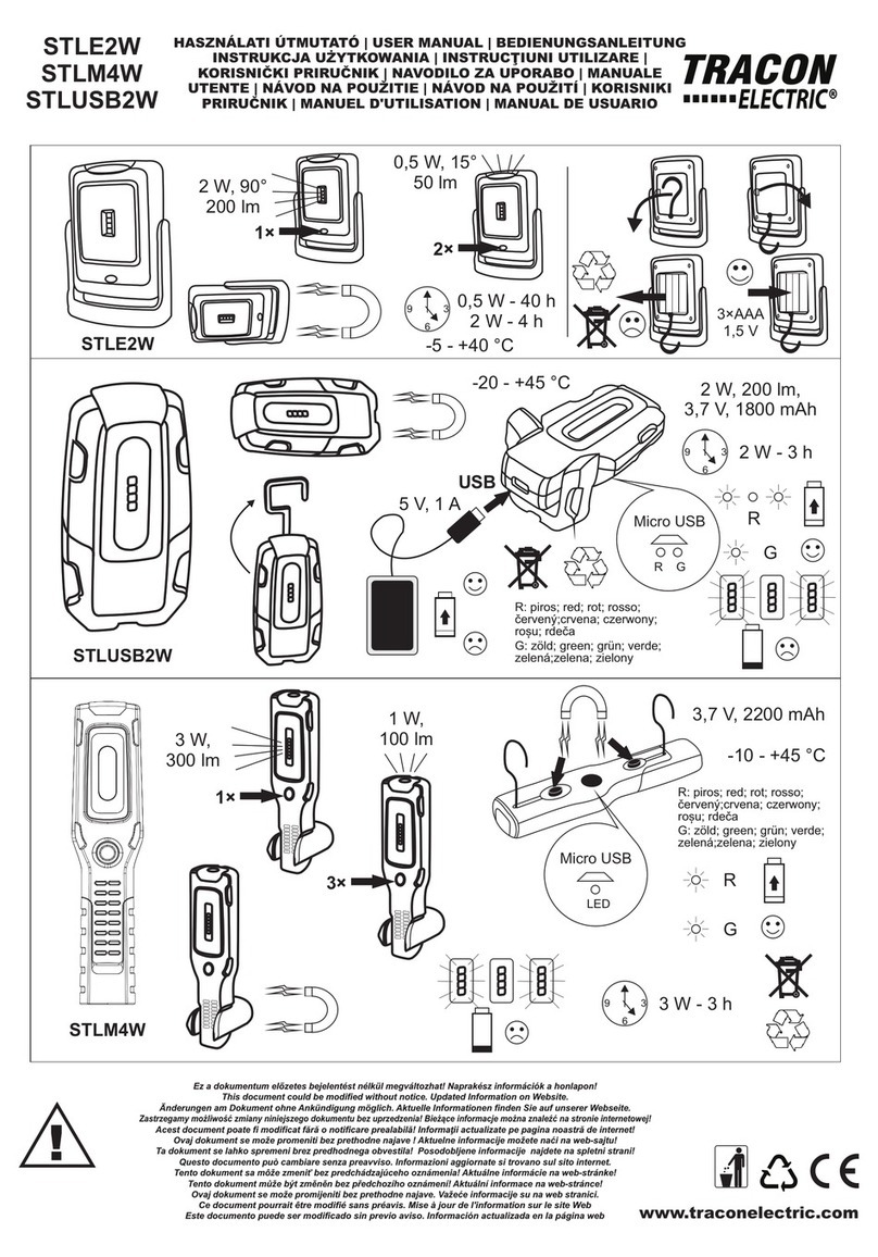 Tracon Electric STLE2W user manual