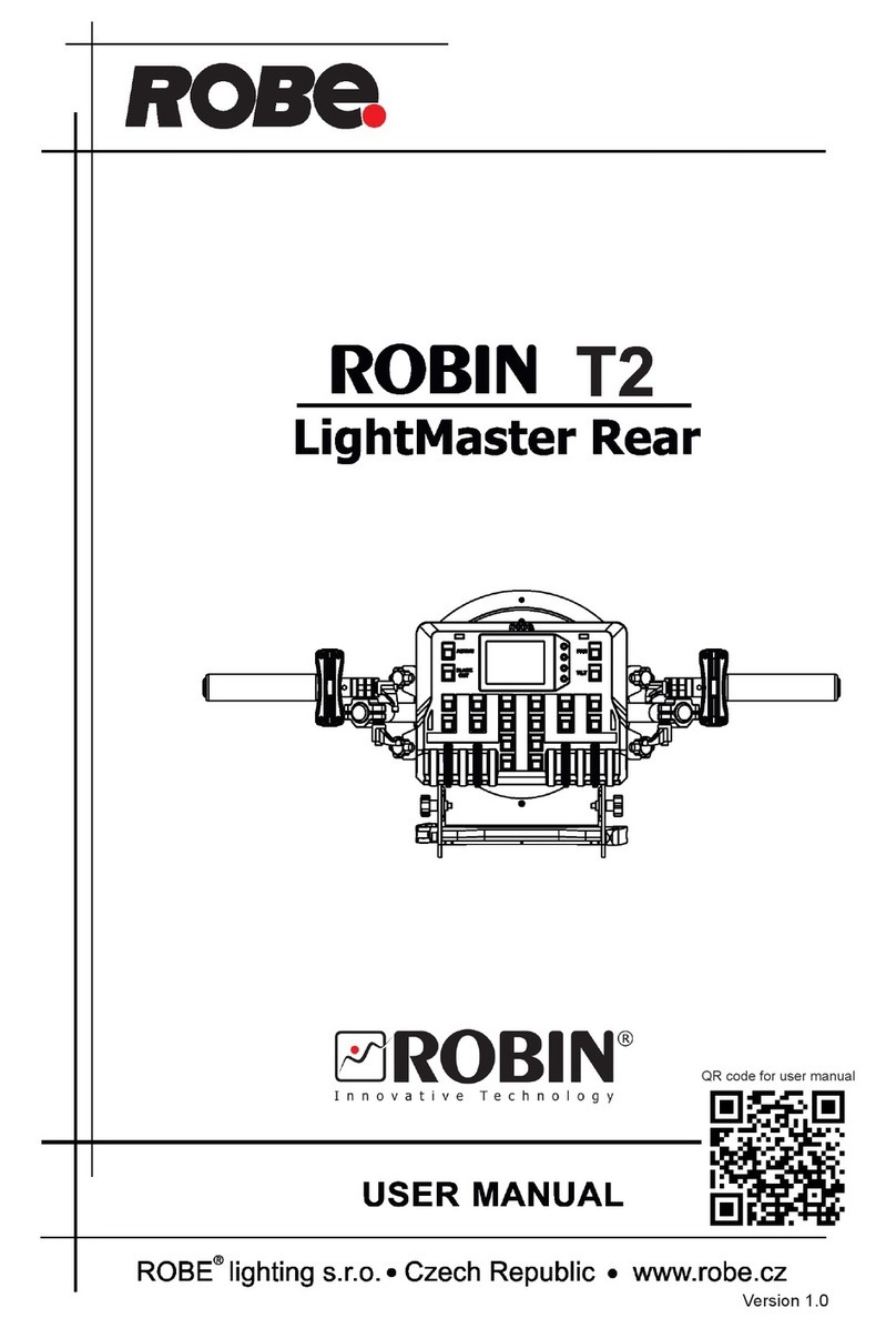Robe Robin T2 User manual Robe Robin T2 User manual