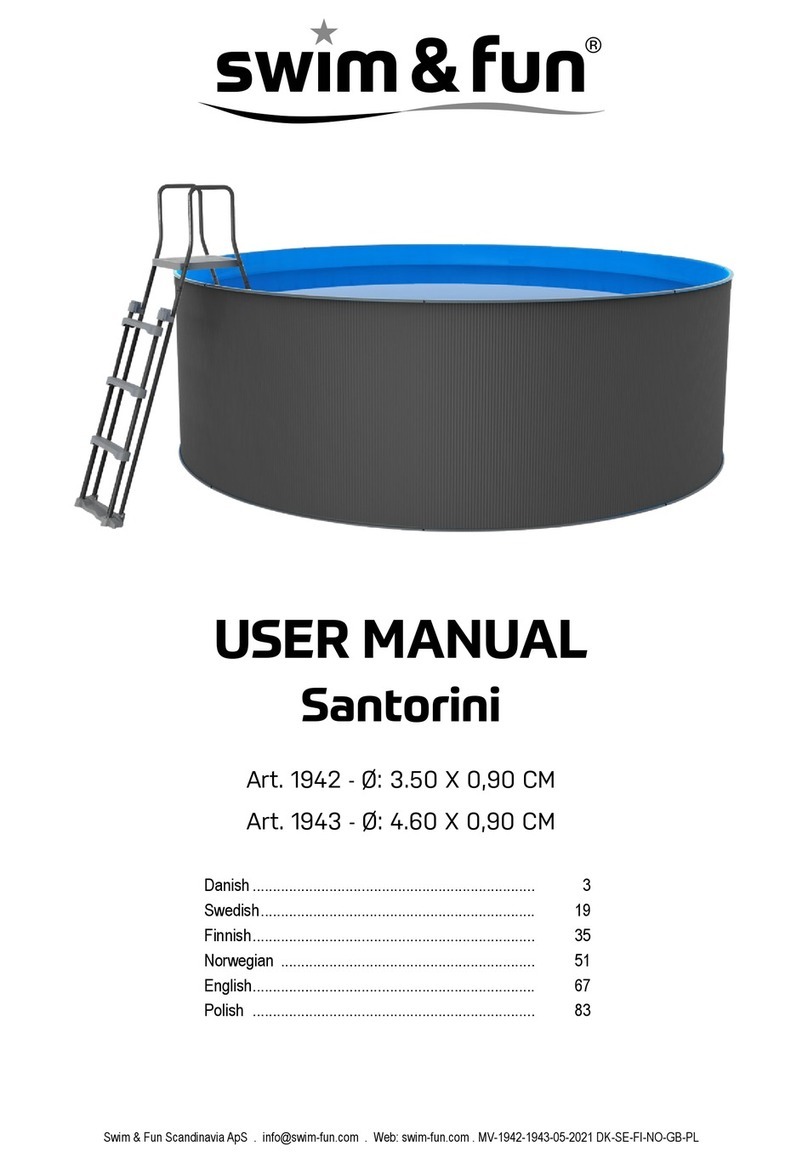 Swim & Fun Santorini user manual