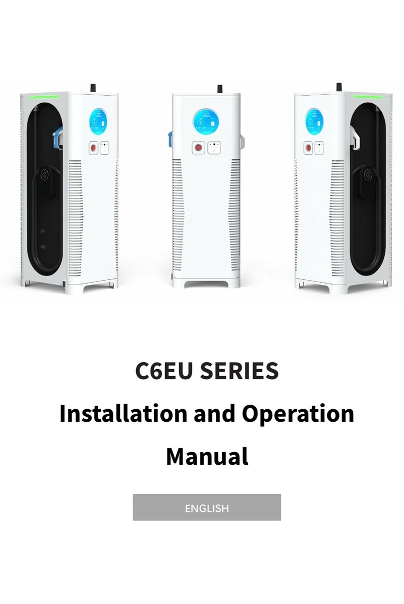 XCHARGE C6EU Installation and operation manual