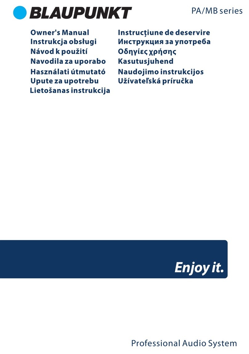 Blaupunkt MB08.2 User manual