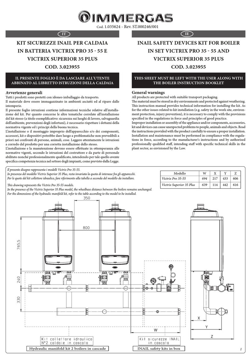 Immergas Victrix Pro 35-55 manual