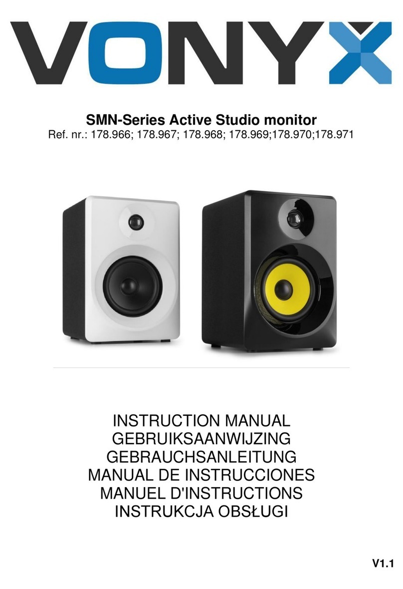 Vonyx 178.966 User manual