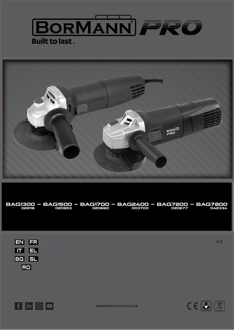 BorMann PRO BAG1500 User manual