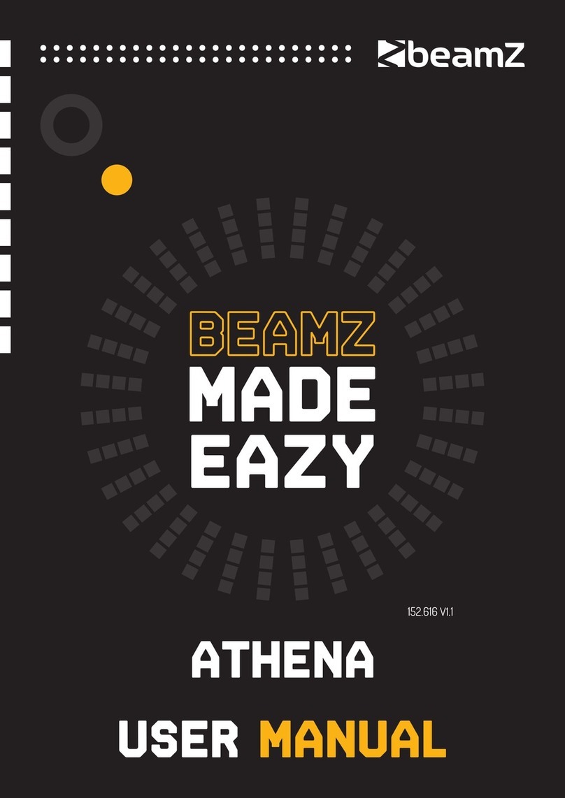Beamz Athena User manual