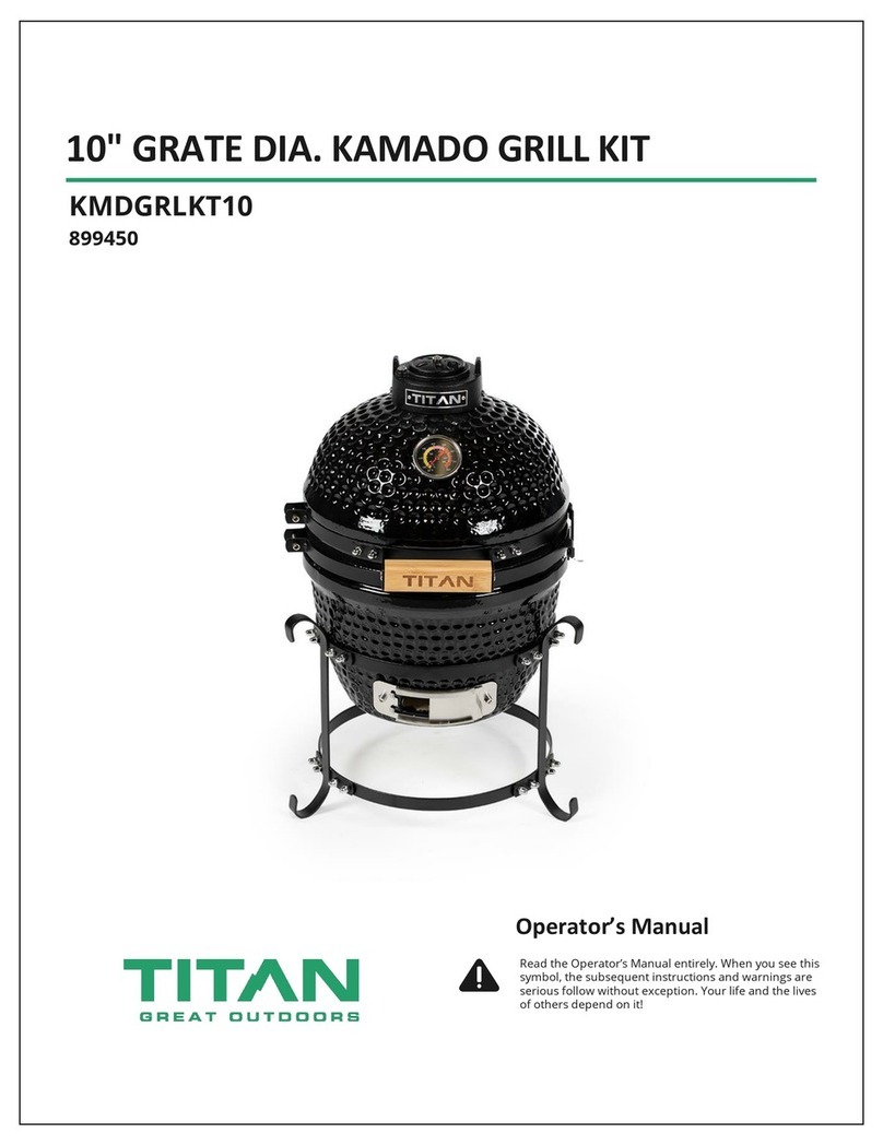 Titan KMDGRLKT10 Operator's manual