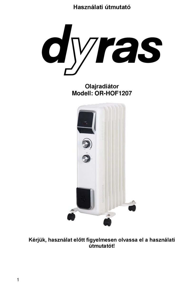 dyras OR-HOF1207 User manual