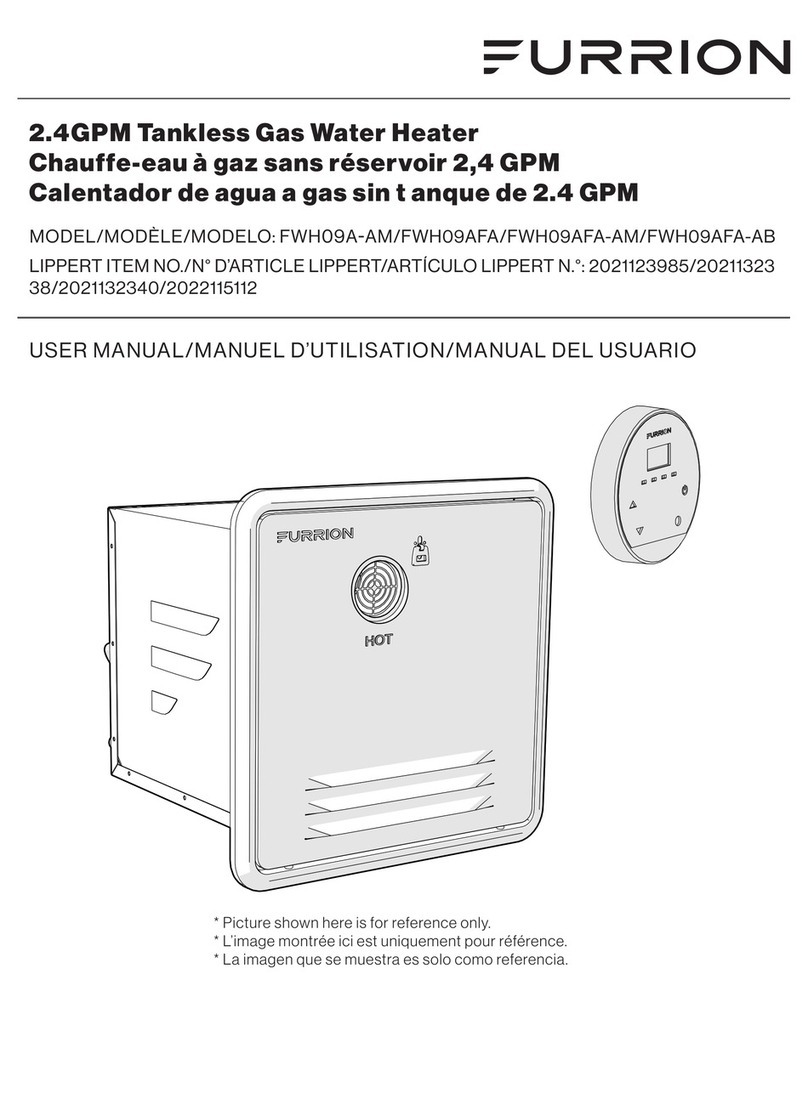 Lippert Furrion FWH09A-AM user manual