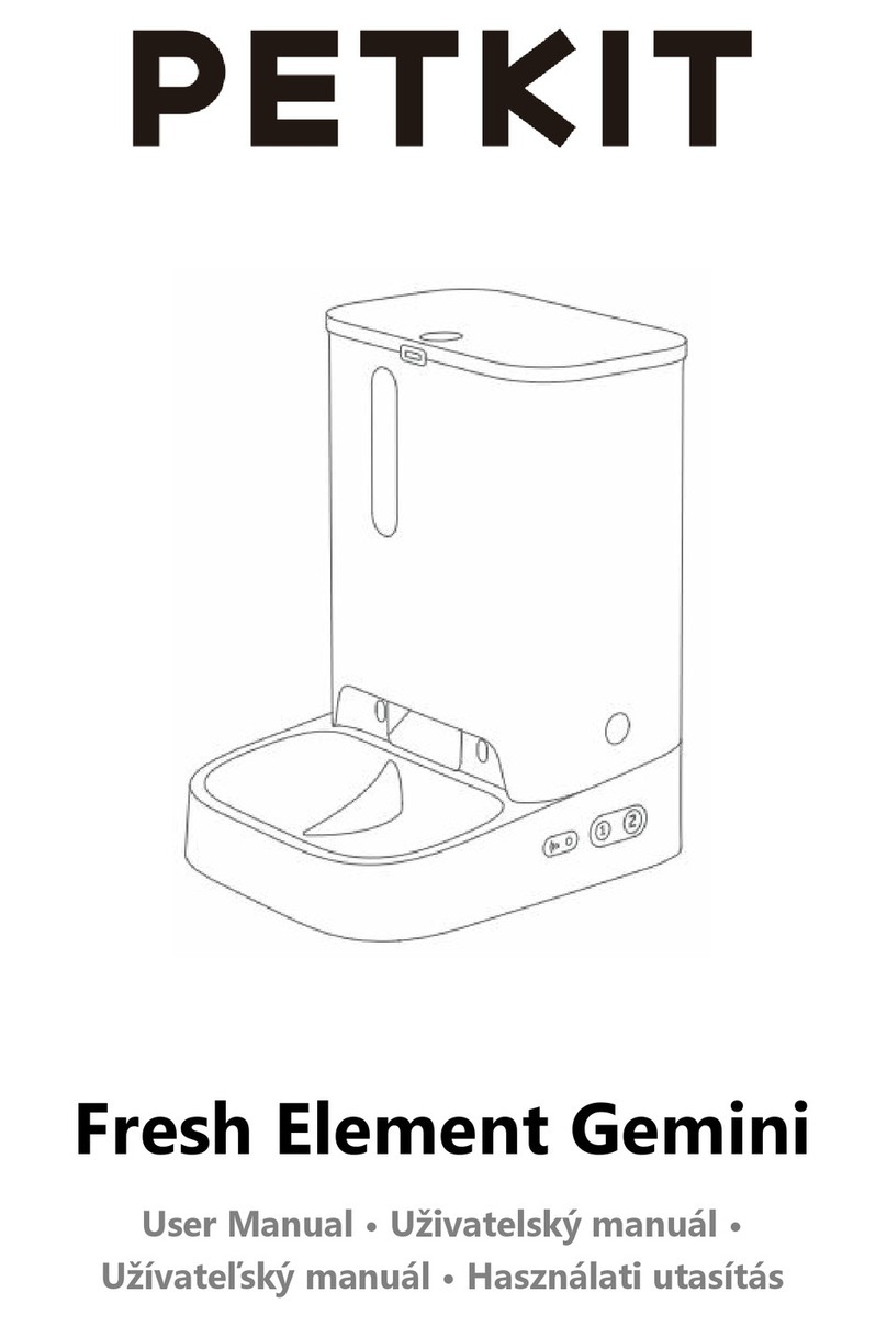 PETKIT Fresh Element Gemini User manual