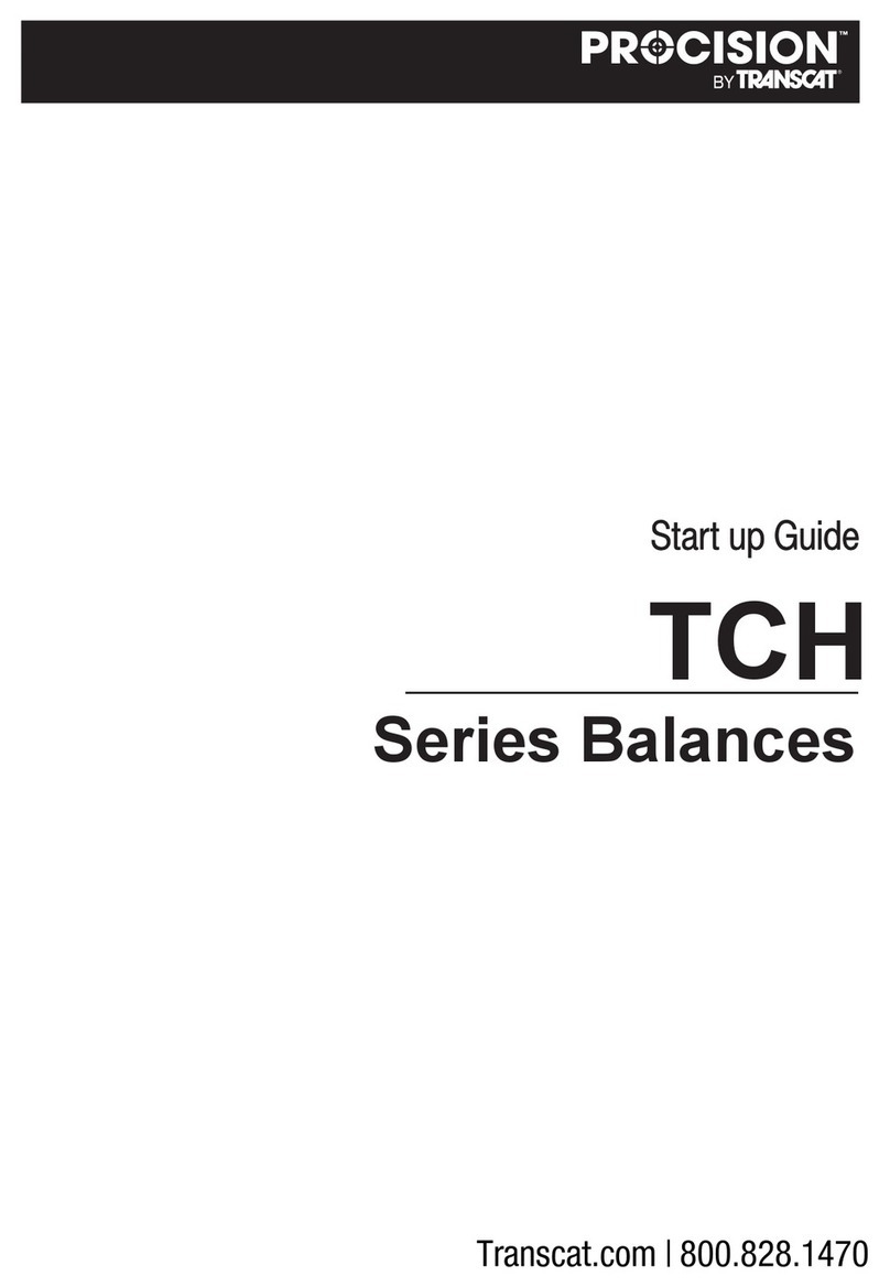 Transcat PROCISION TCH Series Startup guide