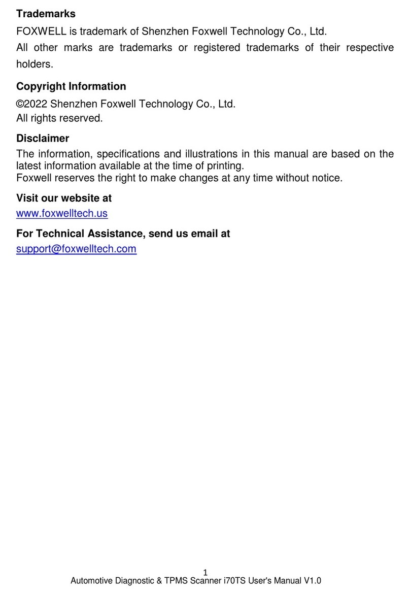 Foxwell i70TS User manual