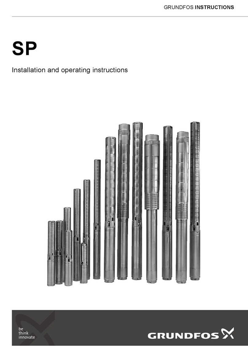 Grundfos SP14-27 User manual