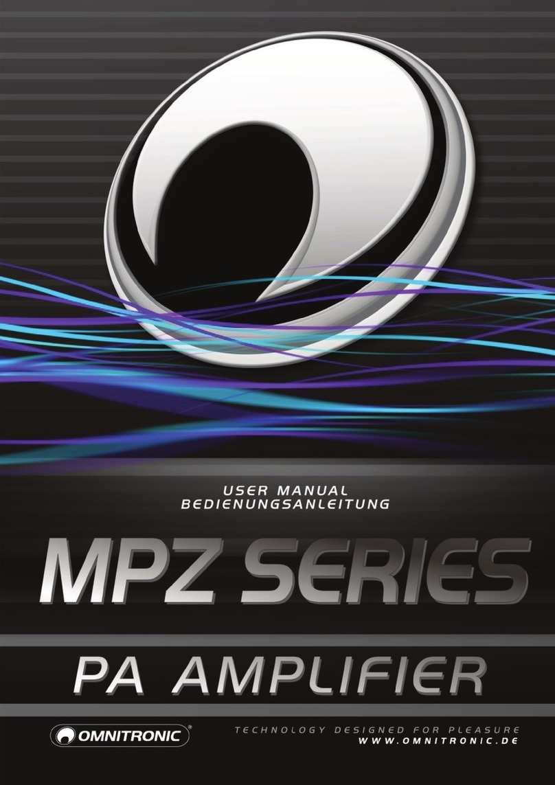 Omnitronic MPZ-180.6 User manual