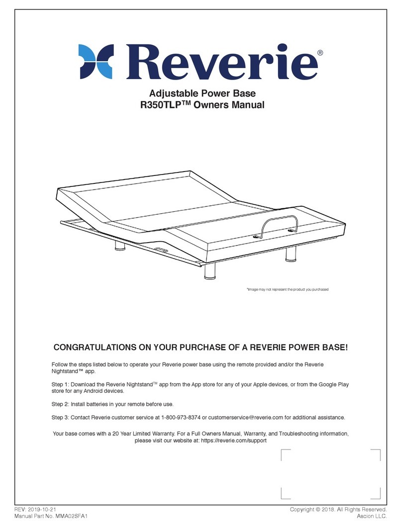 Reverie R350TLP User manual