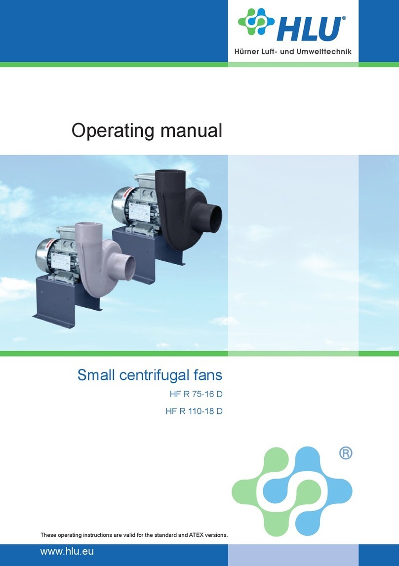 HLU HF R 75-16 D User manual